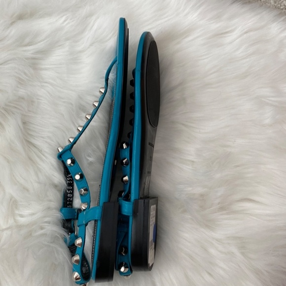 Balenciaga Caraibe Thong Studded Sandal. Pacifique. EU 39.5 - Picture 5 of 11